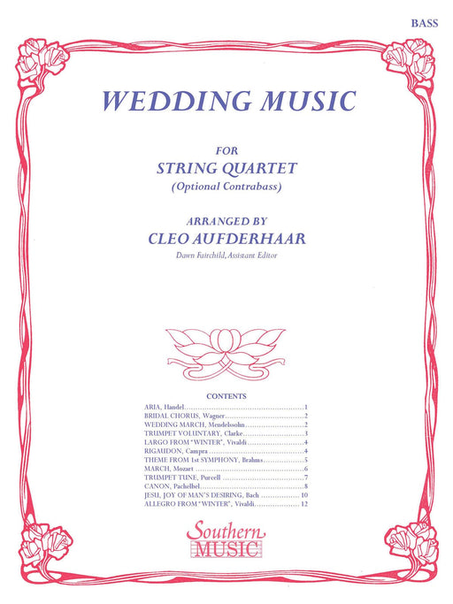 Wedding Music String Bass 弦樂 低音大提琴 | 小雅音樂 Hsiaoya Music