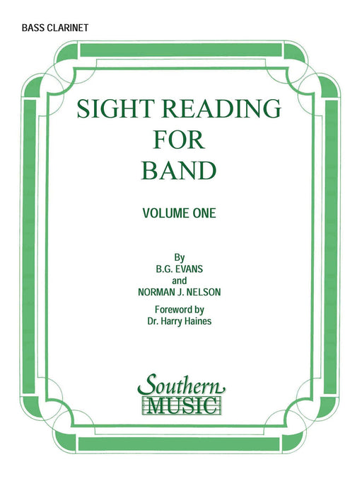 Sight Reading for Band, Book 1 Bass Clarinet 視奏 低音單簧管 管樂團 | 小雅音樂 Hsiaoya Music