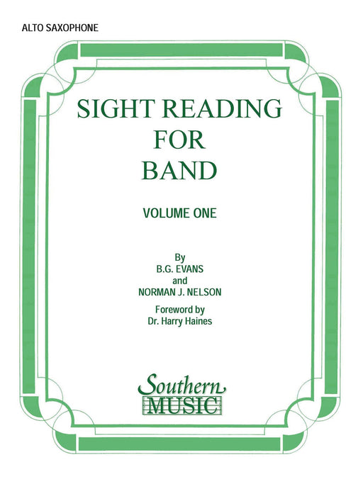 Sight Reading for Band, Book 1 Alto Saxophone 視奏 中音薩氏管 管樂團 | 小雅音樂 Hsiaoya Music