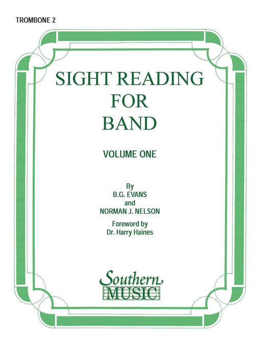 Sight Reading for Band, Book 1 Trombone 2 視奏 長號 管樂團 | 小雅音樂 Hsiaoya Music