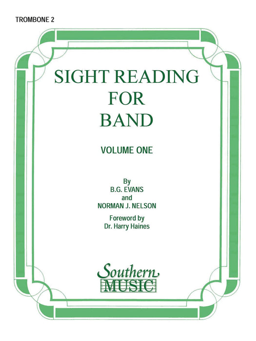 Sight Reading for Band, Book 1 Trombone 2 視奏 長號 管樂團 | 小雅音樂 Hsiaoya Music