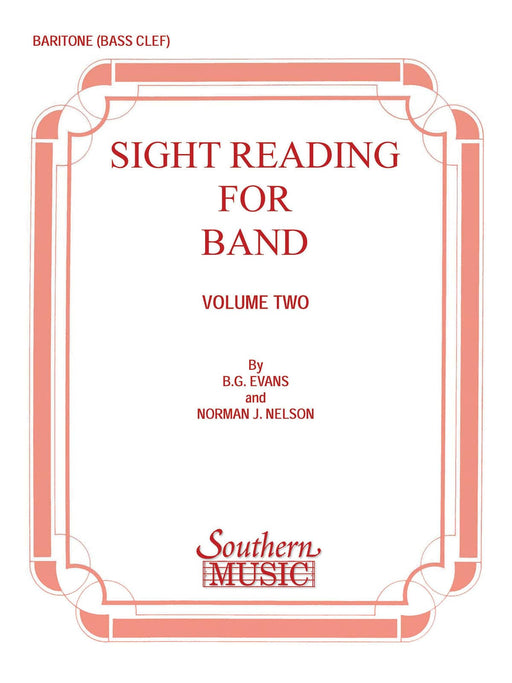 Sight Reading for Band, Book 2 Baritone B.C. 視奏 管樂團 | 小雅音樂 Hsiaoya Music