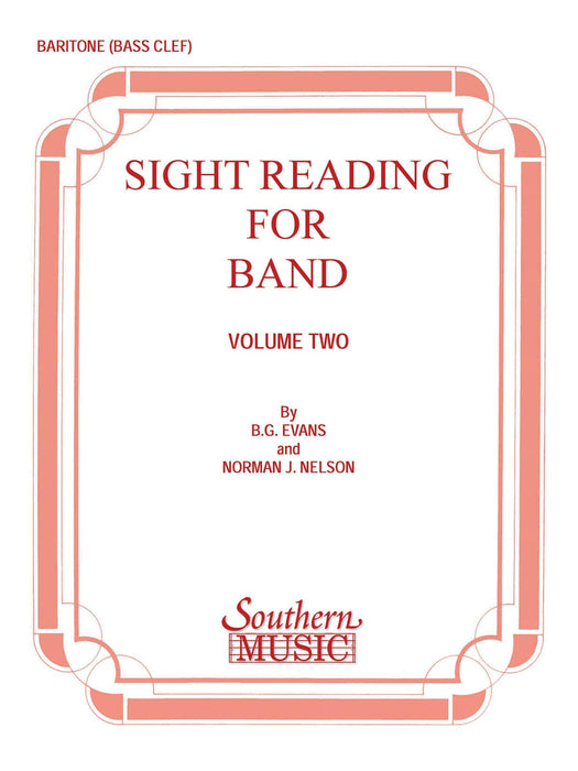 Sight Reading for Band, Book 2 Baritone B.C. 視奏 管樂團 | 小雅音樂 Hsiaoya Music