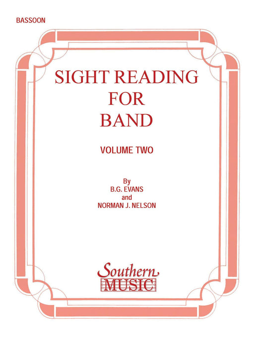 Sight Reading for Band, Book 2 Bassoon 視奏 低音管 管樂團 | 小雅音樂 Hsiaoya Music