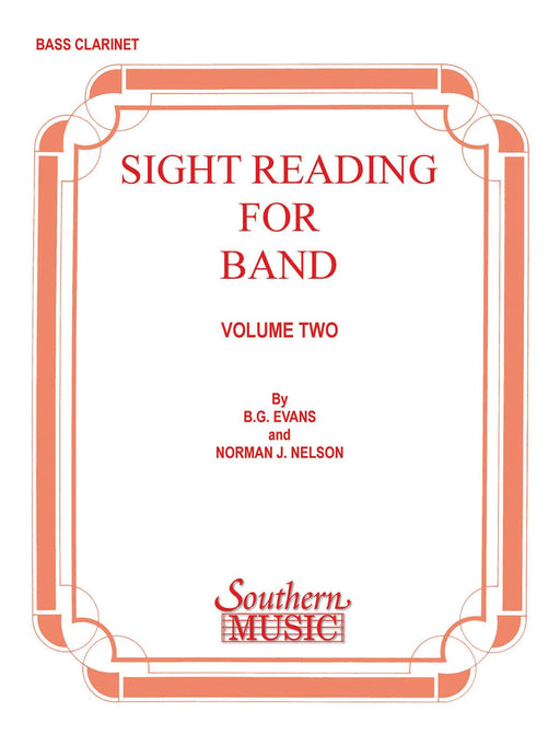 Sight Reading for Band, Book 2 Bass Clarinet 視奏 低音單簧管 管樂團 | 小雅音樂 Hsiaoya Music