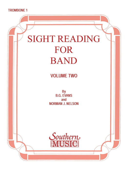 Sight Reading for Band, Book 2 Trombone 1 視奏 長號 管樂團 | 小雅音樂 Hsiaoya Music