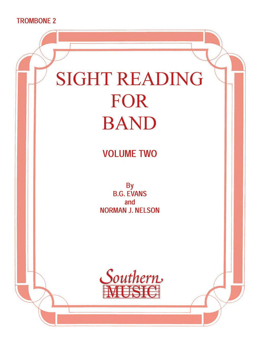 Sight Reading for Band, Book 2 Trombone 2 視奏 長號 管樂團 | 小雅音樂 Hsiaoya Music