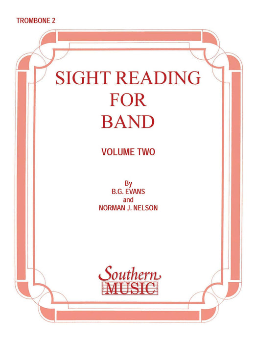 Sight Reading for Band, Book 2 Trombone 2 視奏 長號 管樂團 | 小雅音樂 Hsiaoya Music