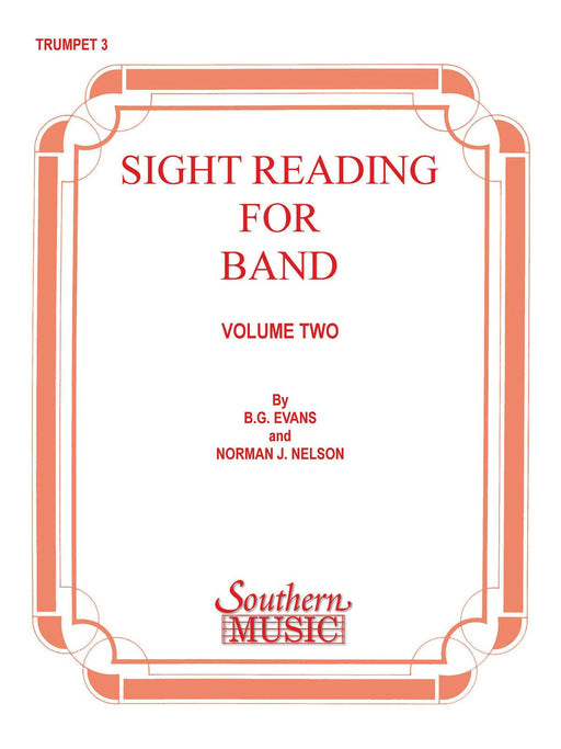 Sight Reading for Band, Book 2 Trumpet 3 視奏 小號 管樂團 | 小雅音樂 Hsiaoya Music
