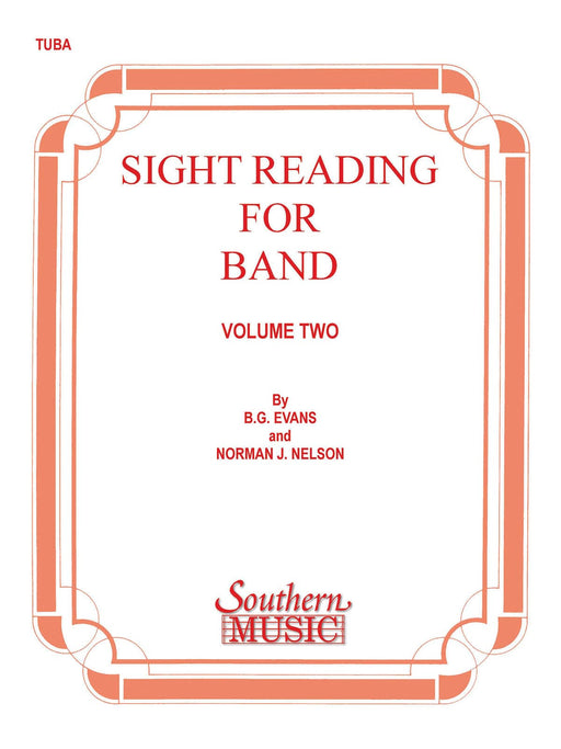 Sight Reading for Band, Book 2 Tuba in C (B.C.) 視奏 低音號 管樂團 | 小雅音樂 Hsiaoya Music