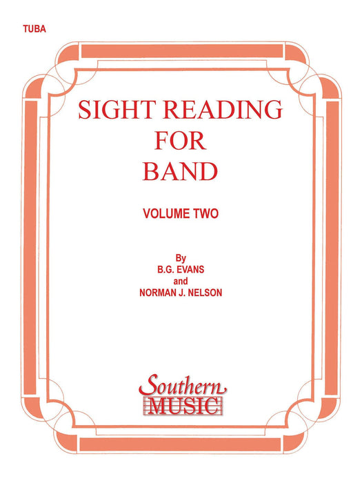 Sight Reading for Band, Book 2 Tuba in C (B.C.) 視奏 低音號 管樂團 | 小雅音樂 Hsiaoya Music