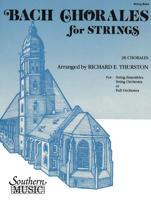 Bach Chorales for Strings (28 Chorales) for String Bass 巴赫‧約翰瑟巴斯提安 聖詠合唱 弦樂團 | 小雅音樂 Hsiaoya Music