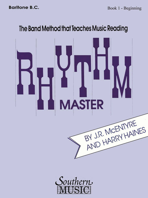Rhythm Master - Book 1 (Beginner) Baritone B.C. 節奏 管樂團 | 小雅音樂 Hsiaoya Music