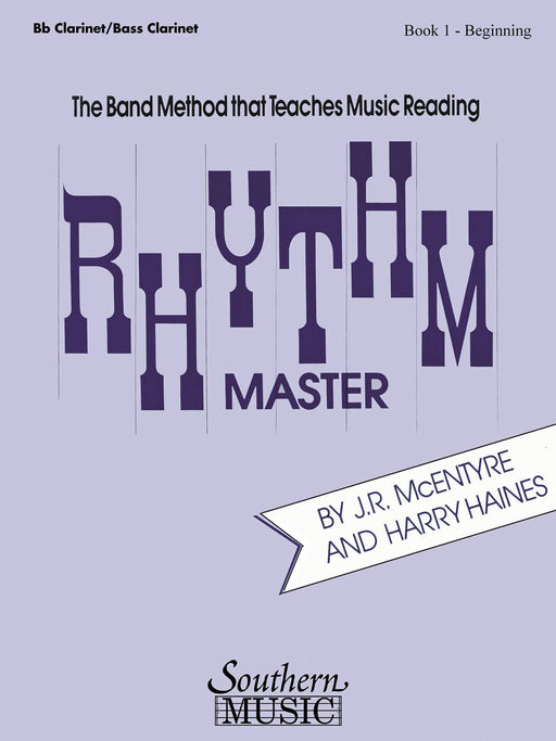 Rhythm Master - Book 1 (Beginner) Clarinet/Bass Clarinet 節奏 管樂團 | 小雅音樂 Hsiaoya Music