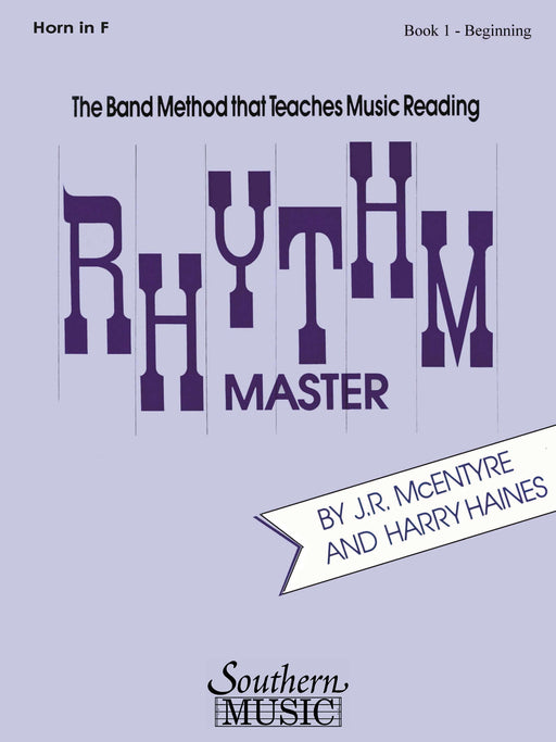 Rhythm Master - Book 1 (Beginner) F Horn 節奏大師 法國號 管樂團 | 小雅音樂 Hsiaoya Music