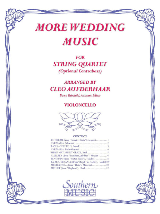 More Wedding Music Cello Part Only (from string quartet) 大提琴 弦樂四重奏 | 小雅音樂 Hsiaoya Music