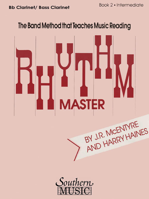 Rhythm Master - Book 2 (Intermediate) Clarinet/Bass Clarinet 節奏大師 管樂團 | 小雅音樂 Hsiaoya Music
