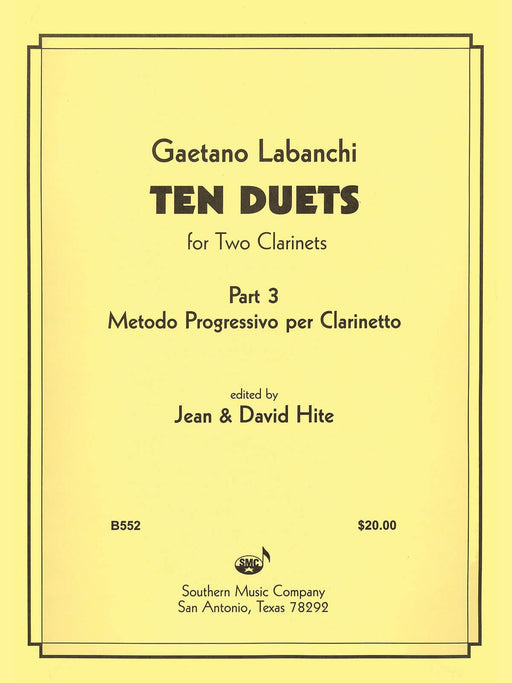 Ten Duets from Metodo Progressivo Clarinet 二重奏 豎笛 | 小雅音樂 Hsiaoya Music