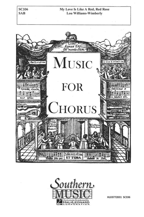 My Love Is like a Red, Red Rose Choral Music/Octavo Secular Sab 合唱 | 小雅音樂 Hsiaoya Music
