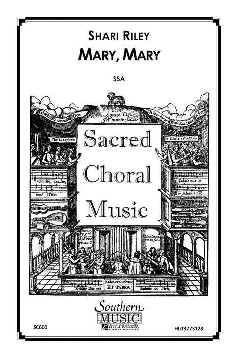 Mary, Mary Choral Music/Octavo Sacred Ssa 合唱 | 小雅音樂 Hsiaoya Music