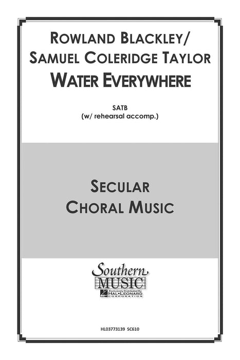Water Everywhere Choral Music/Octavo Secular Satb 合唱 | 小雅音樂 Hsiaoya Music