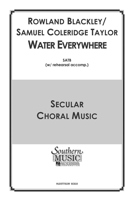 Water Everywhere Choral Music/Octavo Secular Satb 合唱 | 小雅音樂 Hsiaoya Music