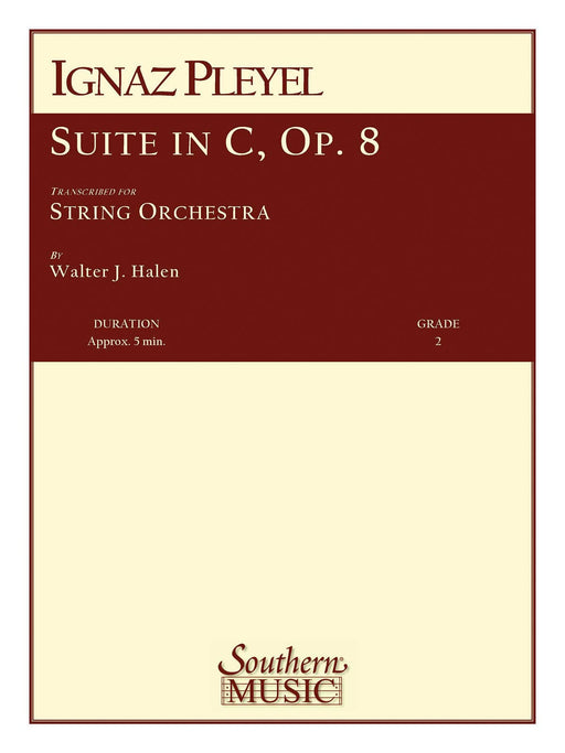 Suite in C, Op 8 String Orchestra 普雷耶爾 組曲 弦樂團 | 小雅音樂 Hsiaoya Music