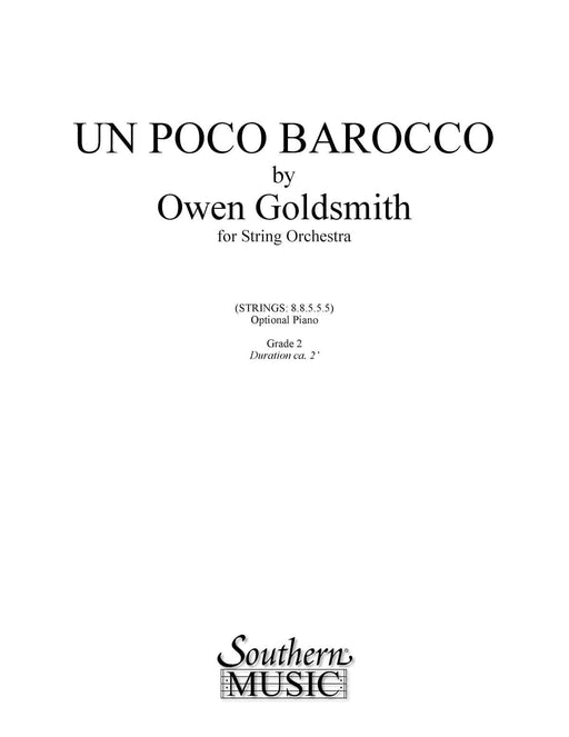 Un Poco Barocco String Orchestra Music/String Orchestra 弦樂團 | 小雅音樂 Hsiaoya Music
