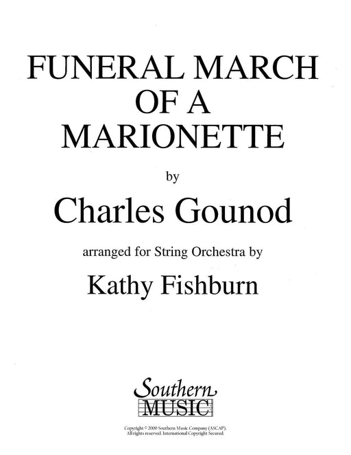 Funeral March of a Marionette String Orchestra Music/String Orchestra 古諾 進行曲 弦樂團 管弦樂團 弦樂團 | 小雅音樂 Hsiaoya Music
