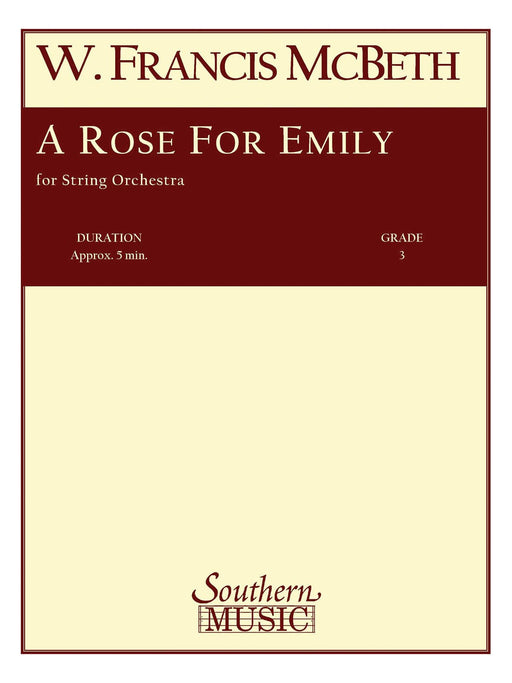 A Rose for Emily String Orchestra Music/String Orchestra 弦樂團 管弦樂團 | 小雅音樂 Hsiaoya Music
