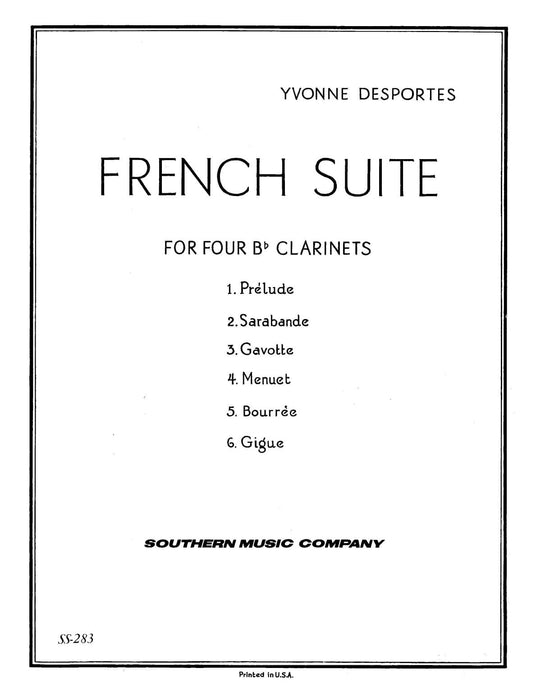 French Suite Clarinet Quartet 組曲四重奏 豎笛 | 小雅音樂 Hsiaoya Music