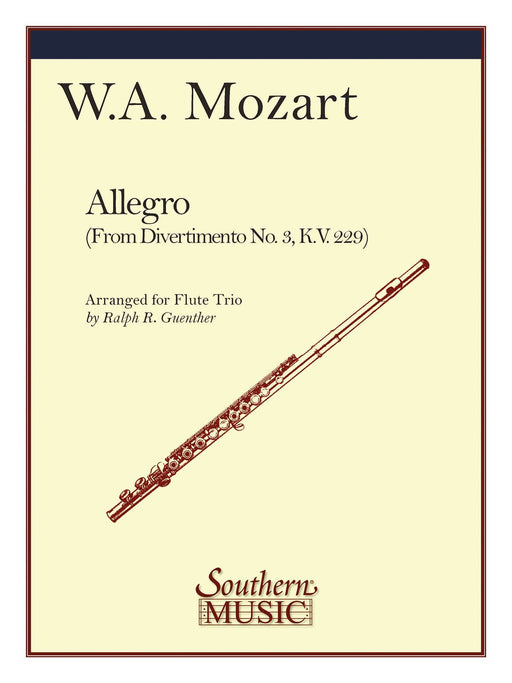 Allegro (from Divertimento No. 3 K229) Flute Trio 莫札特 長笛三重奏 嬉遊曲 | 小雅音樂 Hsiaoya Music