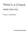 Three's ( 3) A Crowd Percussion Music/Snare Drum Ensemble 擊樂器 鼓 | 小雅音樂 Hsiaoya Music