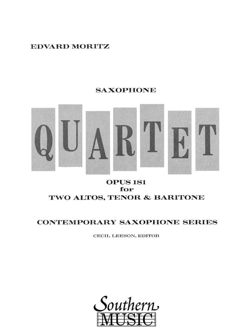 Quartet, Op. 181 Saxophone Quartet 薩氏管四重奏 | 小雅音樂 Hsiaoya Music