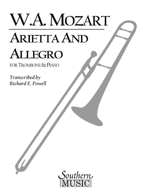 Arietta and Allegro, K109b/8 K3 Trombone, Baritone or Trumpet and Piano 莫札特 長號 小號 鋼琴 | 小雅音樂 Hsiaoya Music