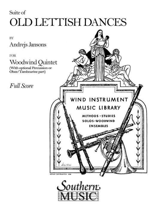 Suite of Old Lettish Dances Woodwind Quintet 組曲 舞曲 木管五重奏 | 小雅音樂 Hsiaoya Music