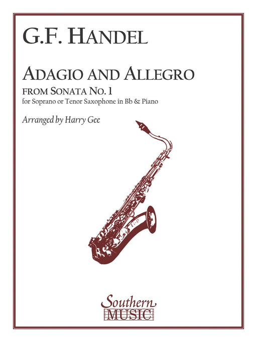 Adagio and Allegro Tenor Sax 韓德爾 慢板 薩氏管(含鋼琴伴奏) | 小雅音樂 Hsiaoya Music