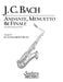 Andante, Menuetto and Finale Saxophone Quartet 巴赫約翰‧克里斯提安 行板 薩氏管重奏 | 小雅音樂 Hsiaoya Music