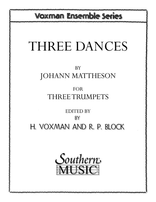 Three Dances Trumpet Trio 馬特宗 小號 舞曲 小號重奏 | 小雅音樂 Hsiaoya Music