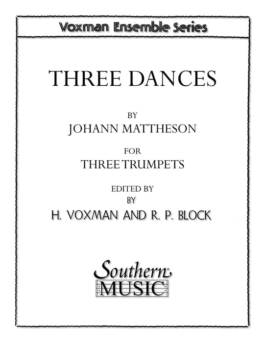 Three Dances Trumpet Trio 馬特宗 小號 舞曲 小號重奏 | 小雅音樂 Hsiaoya Music
