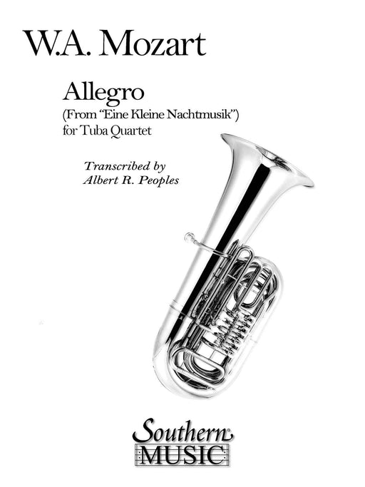 Allegro (from Eine Kleine Nachtmusik) 2 Euphoniums/2 Tubas 莫札特 弦樂小夜曲 低音號重奏 | 小雅音樂 Hsiaoya Music