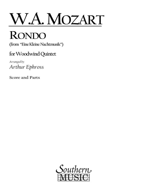Rondo (from Eine Kleine Nachtmusik) Woodwind Quintet 莫札特 迴旋曲 弦樂小夜曲 木管五重奏 | 小雅音樂 Hsiaoya Music