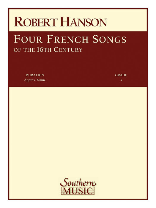 Four French Songs of the 16th Century Band/Concert Band Music 管樂團 | 小雅音樂 Hsiaoya Music