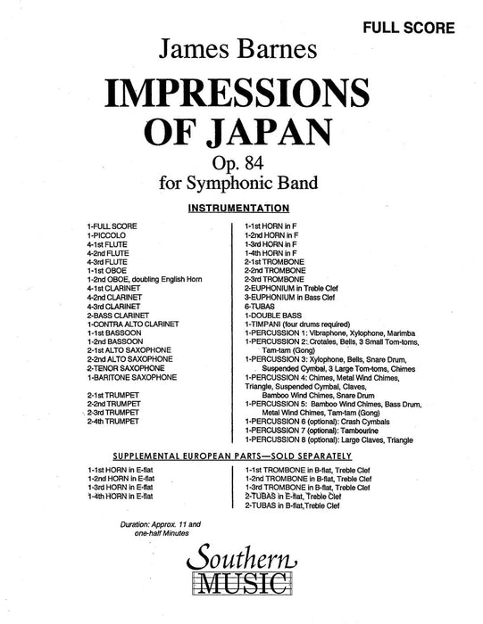 Impressions of Japan 管樂團 | 小雅音樂 Hsiaoya Music