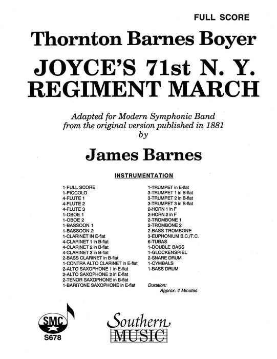 Joyce's 71st N.Y. Regiment March Band/Concert Band Music 進行曲 管樂團 | 小雅音樂 Hsiaoya Music