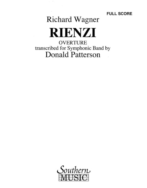 Rienzi Overture Oversized Score 華格納理查 序曲 管樂團 | 小雅音樂 Hsiaoya Music