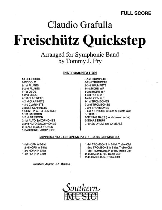 Freischutz Quickstep Band/Concert Band Music 快步舞曲 管樂團 | 小雅音樂 Hsiaoya Music