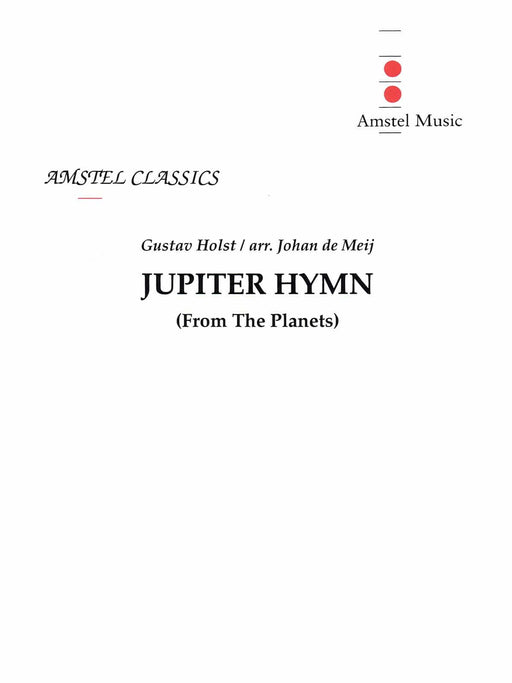 Jupiter Hymn (from The Planets) Score and Parts 霍爾斯特,古斯塔夫 讚美歌 行星 | 小雅音樂 Hsiaoya Music