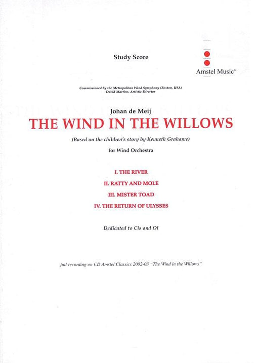 The Wind in the Willows Study Score 管樂 | 小雅音樂 Hsiaoya Music