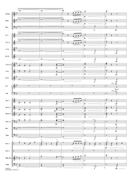 Irving Berlin's America (Medley) Grade 3 Concert Band with Choir 組合曲 室內管樂團 | 小雅音樂 Hsiaoya Music